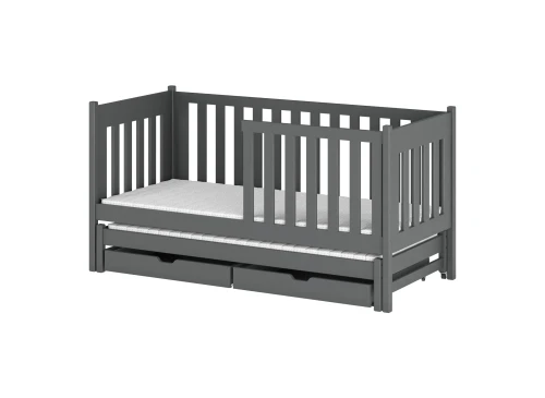 KAJA 90x190 graphite bunk bed Lano Furniture