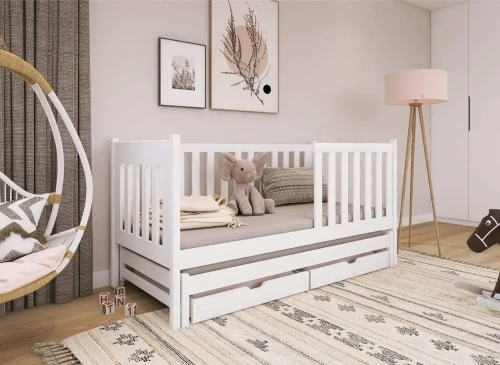 KAJA 90x190 white bunk bed Lano Furniture