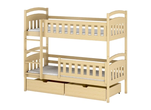 IGNAŚ 80x180 pine bunk bed Lano Furniture