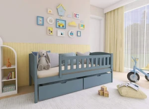 GUCIO 90x190 grey children's bed Lano Furniture