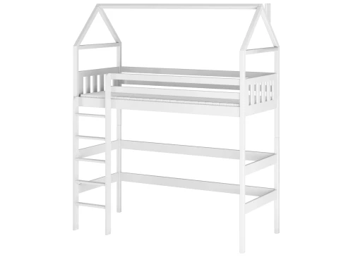 GLORIA 80x180 white loft bed Lano Furniture