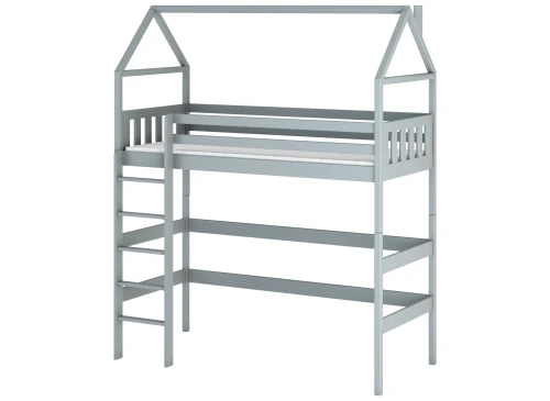 GLORIA 80x180 grey loft bed Lano Furniture