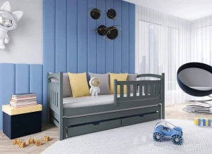 GALAXY 80x170 graphite bunk bed Lano Furniture