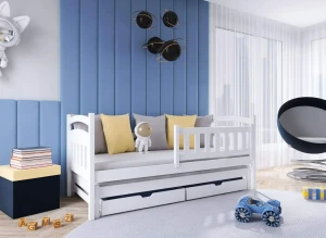 GALAXY 90x190 white bunk bed Lano Furniture