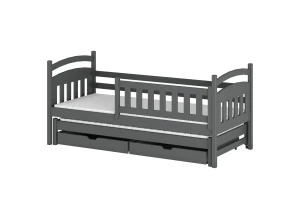 GALAXY 90x190 graphite bunk bed Lano Furniture