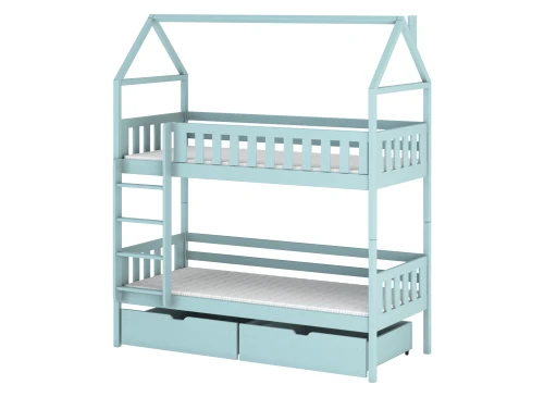 GAJA 80x160 blue bunk bed Lano Furniture
