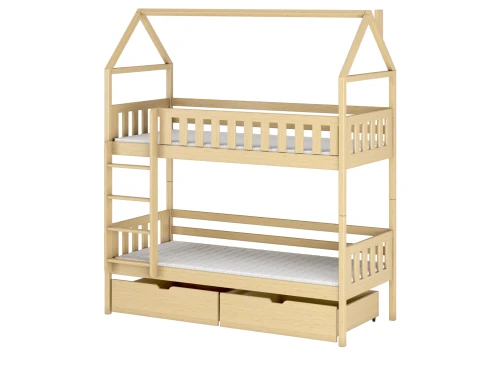 GAJA 80x180 pine bunk bed Lano Furniture