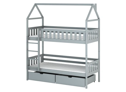 GAJA 80x190 grey bunk bed Lano Furniture