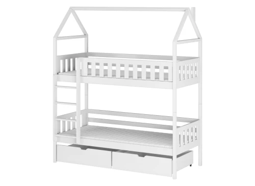 GAJA 90x180 white bunk bed Lano Furniture