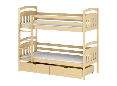 GABI 80x190 pine bunk bed Lano Furniture