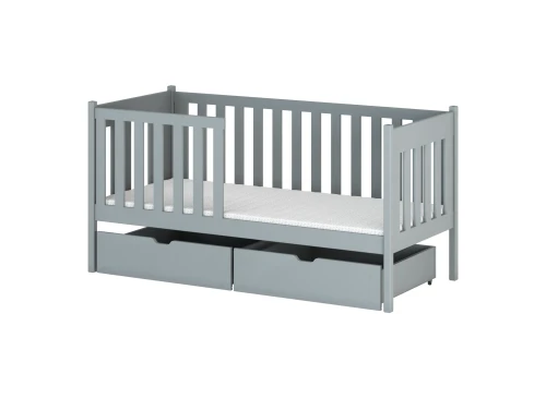 ALICJA 90x190 grey children's bed Lano Furniture