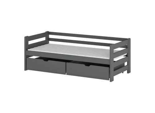 ERGO 90x200 graphite children's bed Lano Furniture