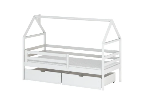 ARON 80x160 white children's bed Lano Furniture