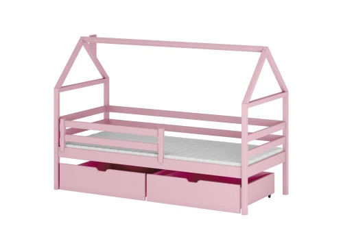 ARON 80x170 pink children's bed Lano Furniture