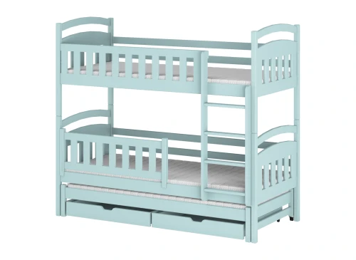 BLANKA 80x200 blue bunk bed Lano Furniture