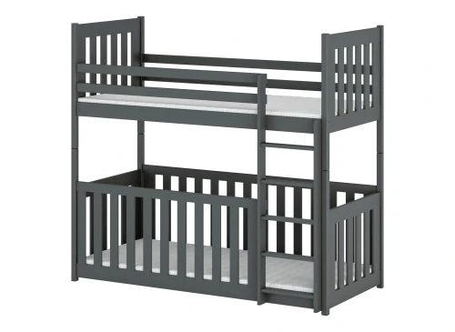 CRIS 90x190 graphite bunk bed Lano Furniture