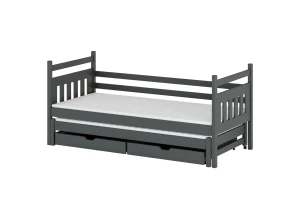 DANIEL 80x180 graphite bunk bed Lano Furniture