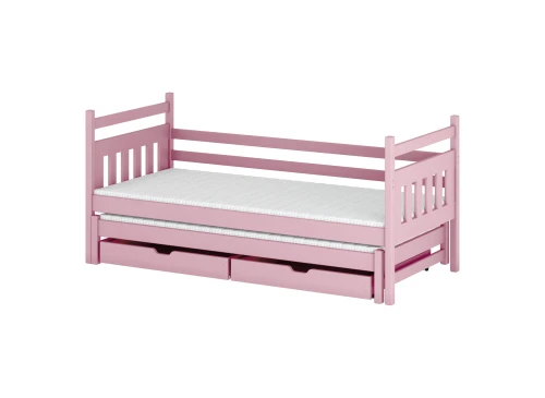 DANIEL 90x200 pink bunk bed Lano Furniture