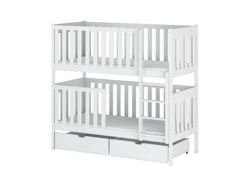 DAWID 90x200 white bunk bed Lano Furniture
