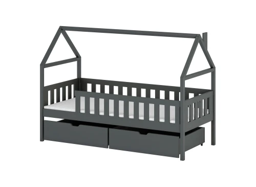 DOMI 90x180 graphite children's bed Lano Furniture