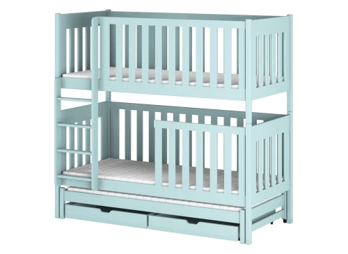 EMILKA 80x160 blue bunk bed Lano Furniture