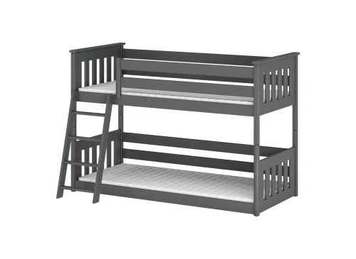 KEVIN 80x170 graphite bunk bed Lano Furniture