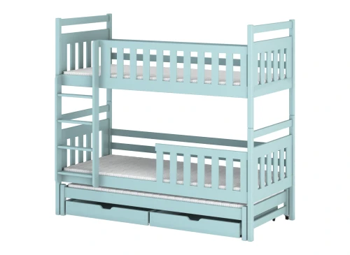 KLARA 80x200 blue bunk bed Lano Furniture