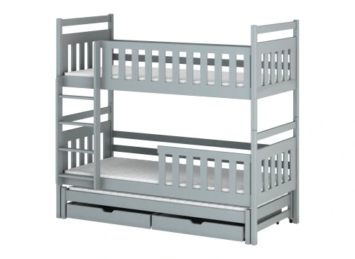 KLARA 90x190 grey bunk bed Lano Furniture