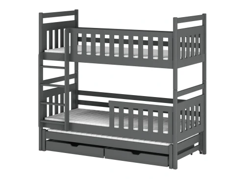 KLARA 90x200 graphite bunk bed Lano Furniture