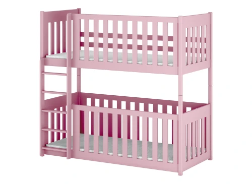 KONRAD 80x160 pink bunk bed Lano Furniture