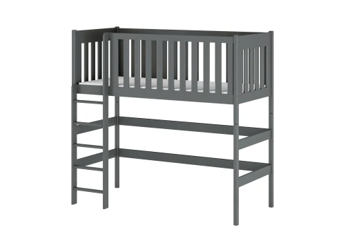 LAURA 90x180 graphite loft bed Lano Furniture