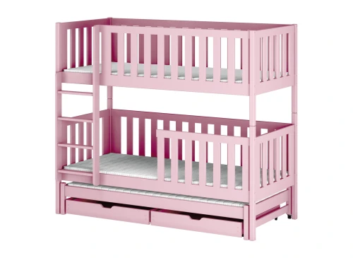 LEA 80x160 pink bunk bed Lano Furniture