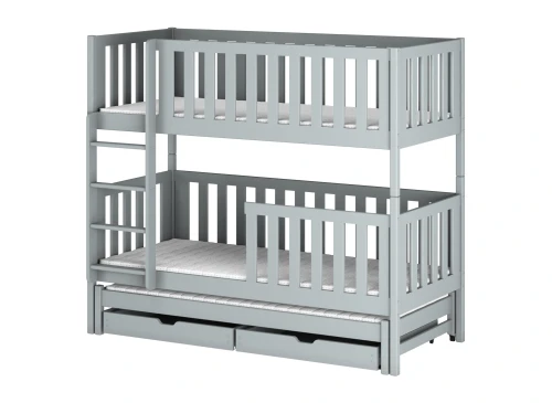 LEA 90x190 grey bunk bed Lano Furniture