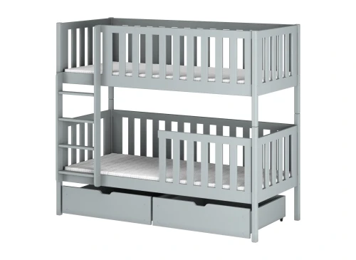 MICHALINA 80x160 grey bunk bed Lano Furniture