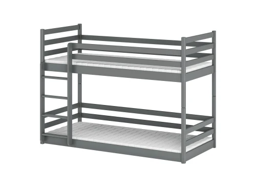 MINI 80x160 graphite bunk bed Lano Furniture