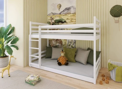 MINI 80x170 white bunk bed Lano Furniture