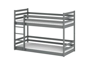 MINI 80x180 graphite bunk bed Lano Furniture
