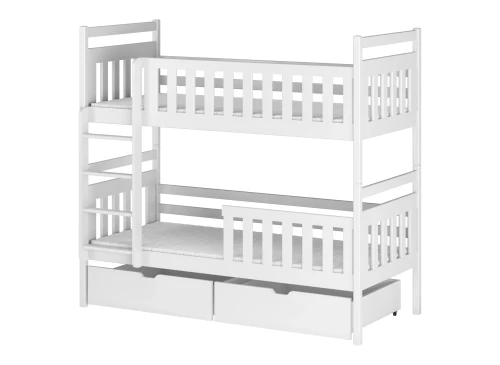 MONIKA 80x190 white bunk bed Lano Furniture