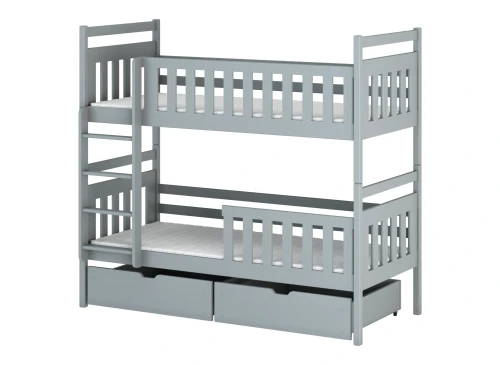 MONIKA 80x200 grey bunk bed Lano Furniture