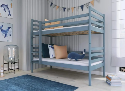 NEMO 80x170 grey bunk bed Lano Furniture