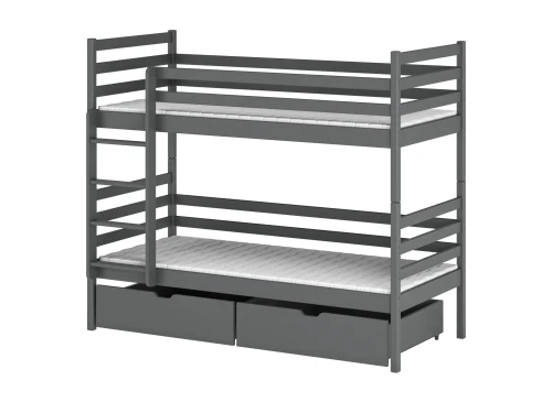 NEMO 90x190 graphite bunk bed Lano Furniture