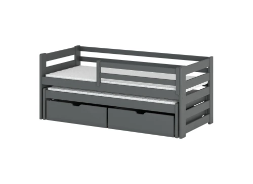 SENSO 80x180 graphite bunk bed Lano Furniture