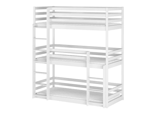 TED 80x180 white bunk bed Lano Furniture