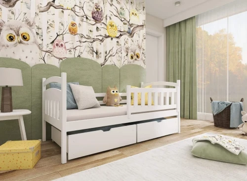 TERRY 90x200 white children's bed Lano Furniture