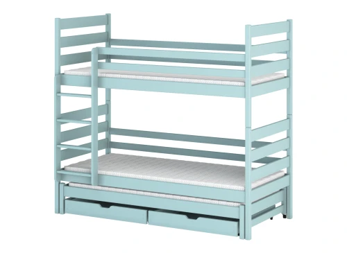TOMI 80x170 blue bunk bed Lano Furniture