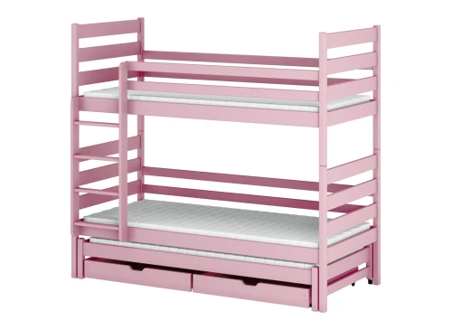 TOMI 80x170 pembe ranza Lano Meble