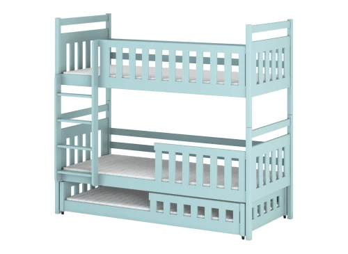 OLIWIA 80x180 blue bunk bed Lano Furniture