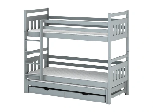 SEWERYN 80x170 grey bunk bed Lano Furniture