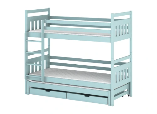 SEWERYN 80x180 blue bunk bed Lano Furniture