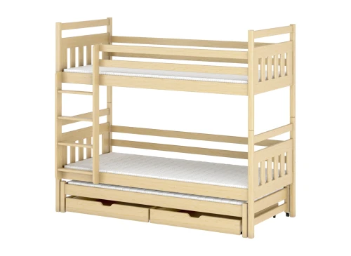SEWERYN 90x180 pine bunk bed Lano Furniture
